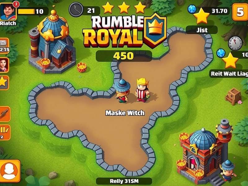 Rumble Royale Game Map